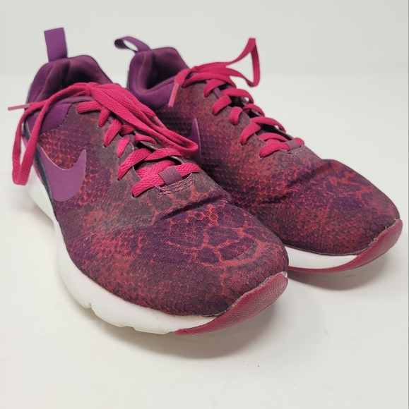 Nike Air Max Siren Fuchsia Snake Print Running Shoe Athletic Sneaker Size 7.5 - Picture 2 of 10